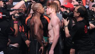 Maywheater frente al Canelo