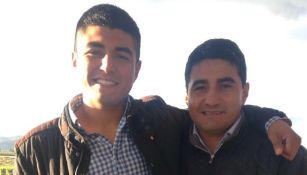 Erik 'Terrible' Morales junto a su hijo José Fernando Morales 