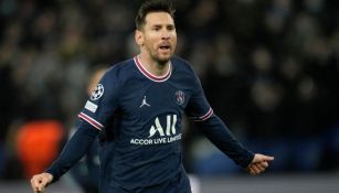 Lionel Messi en un partido del París Saint-Germain