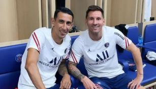 Messi y Di María comparten vestidor en selección y en club 