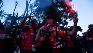 Aficionados de Atlas previo a la Final del Apertura 2021