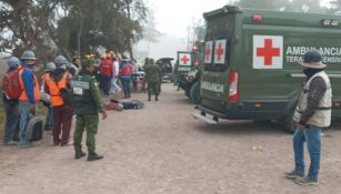 Accidente en aeropuerto de Santa Lucía