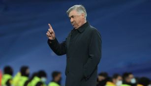 Carlo Ancelotti en el empate ante el Cádiz