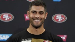 Garoppolo en conferencia de prensa