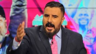 Álvaro Morales en un programa de televisión