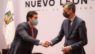 Samuel García firma acuerdo internacional