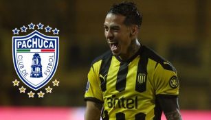 Jesús Trindade como jugador de Peñarol