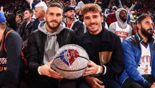 Koke y Griezmann asisten a partido de NBA