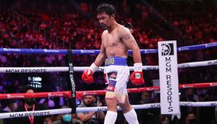 Manny Pacquiao durante pelea de box