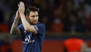 Messi en acción con PSG