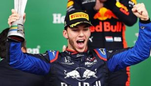 Pierre Gasly ganando una carrera