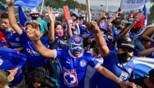 Aficionados de Cruz Azul 