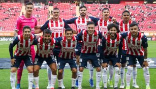 Equipo de Chivas en la Jornada 1 del Torneo Clausura 2022