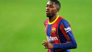 Ousmane Dembélé en juego del Barça