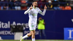 Anderson Leite festejando gol con FC Juárez ante Atlético de San Luis