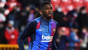 Dembélé, previo a un juego del Barça