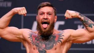 McGregor en un pesaje