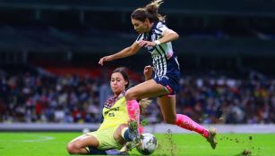 Christina Burkenroad en acción ante América