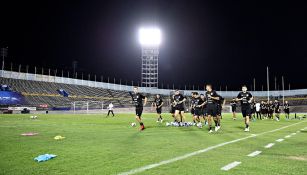 Selección Mexicana durante entrenamiento