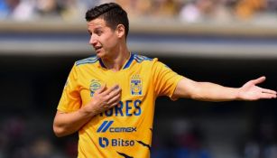 Florian Thauvin durante un partido de Tigres