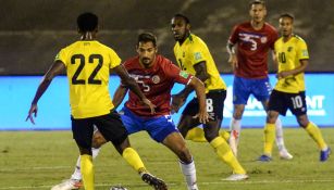 Jamaica vs Costa Rica en acción