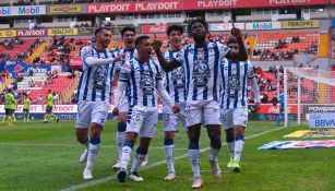 Avilés Hurtado celebrando su golazo 