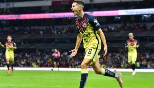 Álvaro Fidalgo durante partido ante Santos