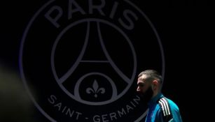 Karim Benzema entrenando en París