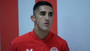 Osvaldo González como jugador del Toluca