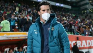 Santiago Solari previo a un partido