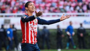 Ángel Zaldívar en el Chivas vs Tigres