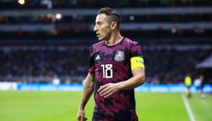 Guardado en un partido con el Tri