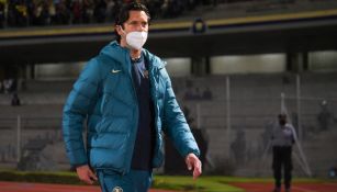 Santiago Solari, técnico de las Águilas, en CU