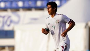 José Juan Macías en partido con Selección Mexicana