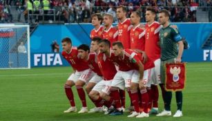 Jugadores rusos en el Mundial del 2018