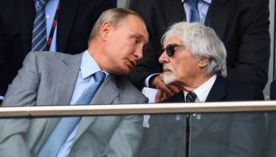 Bernie Ecclestone y Vladimir Putin