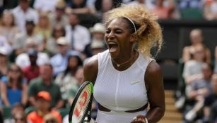 Serena Williams en un juego de tenis