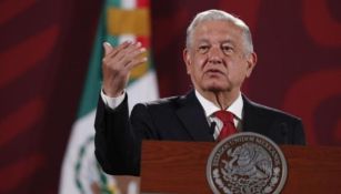 López Obrador durante su conferencia mañanera 