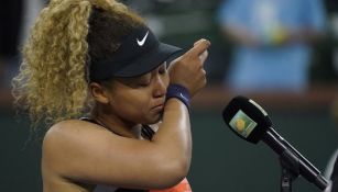 Naomi Osaka rompe en llanto durante entrevista