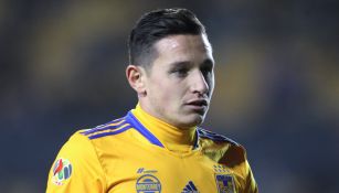 Florian Thauvin durante un partido con Tigres