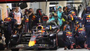 Max Verstappen previo a abandonar el GP de Bahréin 