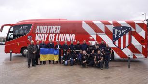 Fundación del Atlético de Madrid da salida al autobús con apoyo