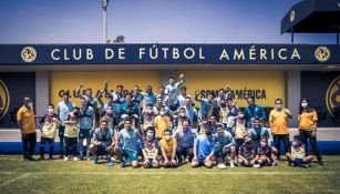 Jugadores del América en el Día Mundial Del Síndrome De Down