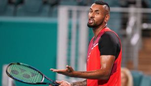 Kyrgios fue castigado por sus reacciones groseras