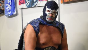 Blue Demon Jr. asistió a La Mole 2022 en Ciudad de México