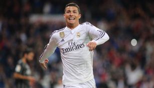 Cristiano Ronaldo jugando con el Real Madrid en la temporada 2014-15