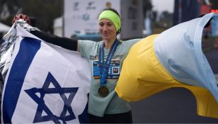 Valentyna Veretska ganó la maratón de Jerusalén