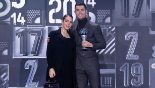 Cristiano Ronaldo y Georgina en los premios The Best