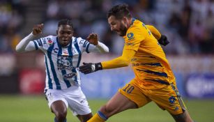 Avilés Hurtado (Pachuca) vs André-Pierre Gignac (Tigres) en Liga MX