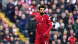 Salah en un partido con el Liverpool 